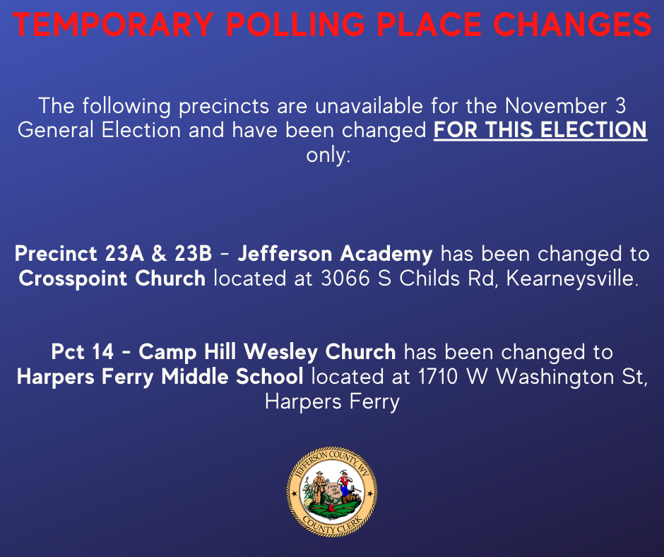 2020 General Election Jefferson County Commission Wv